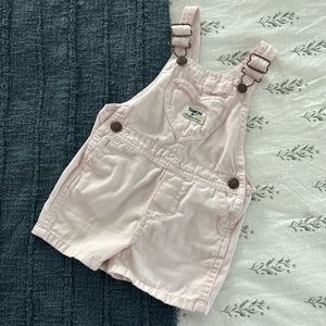 OshKosh B’gosh Blush Pink Overalls - 2T